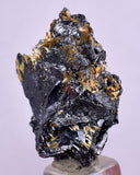 3.1cms GOLDEN RUTILE HEMATITE SPRAY NEEDLES CRYSTALS TITANIUM BAHIA BRAZIL  XB16
