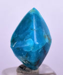 4cts GEM SILICA CHRYSOCOLLA CHALCEDONY POLISHED PERU NEW FIND BB340