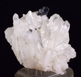 12cms HUBNERITE QUARTZ CRYSTALS MINERAL SPECIMEN COLLECTOR PERU MB57
