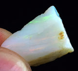 8.5cts FIRE OPAL AUSTRALIA PRECIOUS BLUE FIRE OPAL COBBER JEWELRY OB67