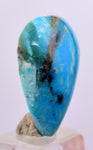 8.5cts GEM BLUE OPAL SCENIC CABOCHON PERU SEASCAPE PENDANT JEWELRY BB388