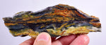 84 grams GEM BLUE OPAL PERU SLAB SCENIC SEASCAPE MINERAL SPECIMEN OB110