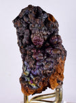6cms GOETHITE BOTRYOIDAL IRIDESCENT CRYSTALS PERU IRON NEW FIND MINERAL ZB06