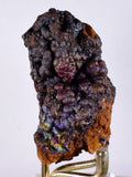 6cms GOETHITE BOTRYOIDAL IRIDESCENT CRYSTALS PERU IRON NEW FIND MINERAL ZB06