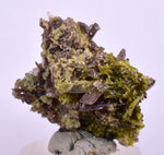 2.8cms PREMIUM EPIDOTE AXINITE QUARTZ CRYSTALS PERU AESTHETIC COLLECTOR CB138