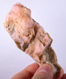 49.6grams GEM PINK OPAL PERU ROUGH CORAL COLOR TRANSLUCENT MINERAL PB10