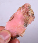 7.9 grams GEM PINK OPAL PERU ROUGH CORAL COLOR TRANSLUCENT MINERAL PB17