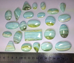 29cms SKY BLUE STRONTIANITE BOTRYOIDAL CRYSTALS PERU IT LOOKS LIKE LARIMAR CB178