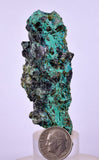 6.7cms EPIDOTE CHRYSOCOLLA CRYSTALS PERU COLLECTOR GREEN COLOR MINERAL CB186