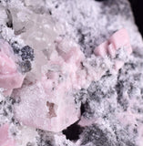 6.3cms RHODOCHROSITE ROSETTE PERU PINK CRYSTALS HUANZALA MINE MINERAL RB547