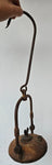 42cms LENTICULAR MINERS LAMP TUNNEL RARE LANTERN IRON CAST NB08