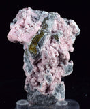 5.5cms RHODOCHROSITE ROSETTE PERU PINK CRYSTALS HUANZALA MINE MINERAL RB572