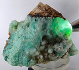 15cms MOUNTAIN OF GEM SILICA DRUZY CHRYSOCOLLA BOTRYOIDAL LILY MINE PERU DB94