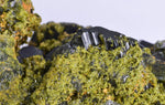 19cms EPIDOTE CRYSTALS PERU MINERAL SPECIMEN COLLECTOR  CB173