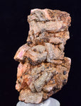 5.6cms GEM RHODOCHROSITE CUBIC CRYSTALS GOETHITE PERU MINERAL SPECIMEN RB607