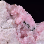 10cms RHODOCHROSITE QUARTZ CALCITE CRYSTALS JORDANITE (?) GALENA PERU RB662