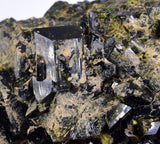 13.5cms EPIDOTE CRYSTALS PERU MINERAL SPECIMEN COLLECTOR  CB171