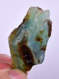 21.1 grams GEM BLUE OPAL PERU SLAB SCENIC SEASCAPE MINERAL SPECIMEN OB99