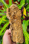 19cms ARAGONITE STALACTITE CALCITE CRYSTALS AESTHETIC MINERAL SPECIMEN PERU EB28