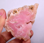 240 grams GEM PINK OPAL PERU ROUGH ANGEL SKIN TRANSLUCENT CORAL COLOR PB65