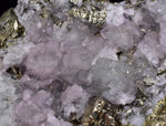 10.9cms PYRITE CUBIC FLUORITE QUARTZ PERU SHINY CRYSTALS MINERAL COLLECTOR MB134