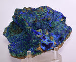 13cms AZURITE MALCHITE CRYSTALS PERU MINERAL SPECIMEN CUSCO UB138