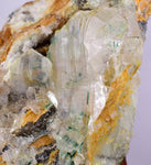 7.9cms GEM ATACAMITE INSIDE SELENITE CRYSTAL LILY MINE 2000 DISCOVERY PERU AB158