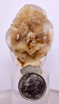 4.5 cms DESERT ROSE SELENITE CRYSTAL PERU GOLDEN SUISEKI TRANSLUCENT TB97