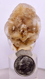 4.5 cms DESERT ROSE SELENITE CRYSTAL PERU GOLDEN SUISEKI TRANSLUCENT TB97