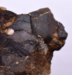 5.2cms ALABANDITE CRYSTALS PERU GEM UCHUCHACCUA MINE MINERAL SPECIMEN HB156