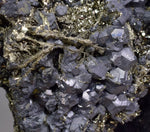 19cm MARCASITE BLADES GEODE PYRITE CHALCOPYRYTE  SPHALERITE PERU CRYSTAL MB120