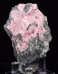 6.7cms RHODOCHROSITE ROSETTE PERU PINK CRYSTALS HUANZALA MINE MINERAL RB469