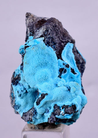 3cms CHRYSOCOLLA BOTRYOIDAL CRYSTALS PERU SPHERES GRAPE TURQUOISE COLOR CB85
