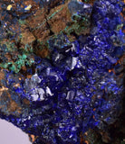 9.4cms AZURITE MALACHITE CRYSTALS MINERAL SPECIMEN COLLECTOR UB30