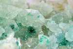 7.3cms ATACAMITE CALCITE DRUZY CHRYSOCOLLA MALACHITE LILY MINE PERU AB178