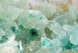 7.3cms ATACAMITE CALCITE DRUZY CHRYSOCOLLA MALACHITE LILY MINE PERU AB178