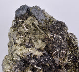 16cms MARCASITE BLADED PYRITE QUARTZ  ARSENOPYRYTE  BORNITE PERU CRYSTALS MB116