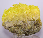 8.6cms SULPHUR NATURAL CRYSTALS BOLIVIA SULFUR POTOSI MINERAL SPECIMEN YB22