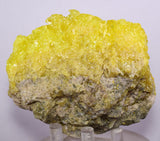8.6cms SULPHUR NATURAL CRYSTALS BOLIVIA SULFUR POTOSI MINERAL SPECIMEN YB22