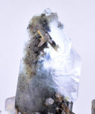 7.9cms GEM QUARTZ NATURAL CHLORITE INCLUDED PHANTOM CRYSTAL PERU  QB78