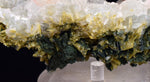 14cms PREHNITE EPIDOTE CLINOZOISITE LIMONITE SHINY NATURAL CRYSTAL MINERAL QB97