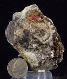 6.4cms GEM RHODOCHROSITE CRYSTALS PERU UCHUCCHACUA MINE MINERAL SPECIMEN RB395