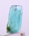 2ct GEM BLUE OPAL SCENIC CABOCHON PERU SEASCAPE PENDANT JEWELRY BB110