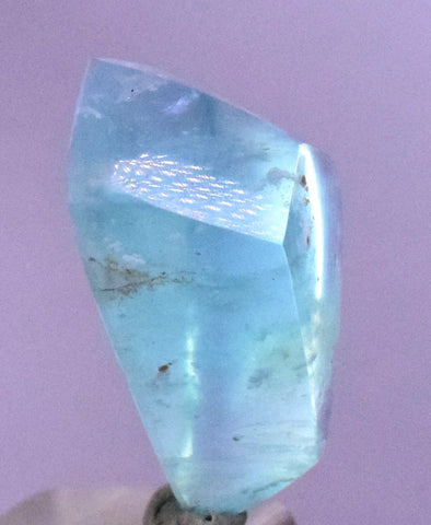 9cts GEM BLUE OPAL SCENIC FACET PERU SEASCAPE PENDANT JEWELRY  B01