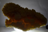 18cms NATURAL SCULPTURE LION CALCITE ARAGONITE (?) CRYSTALS PERU SHINY GB56