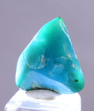 5.5carats GEM SILICA CHRYSOCOLLA CHALCEDONY LILY MINE PERU TUMBLED QUARTZ BB45