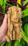 19cms ARAGONITE STALACTITE CALCITE CRYSTALS AESTHETIC MINERAL SPECIMEN PERU EB28