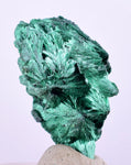 3cms MALACHITE CRYSTALS CONGO MINDINGI MINE SUPER SHINY MINERAL SPECIMEN UB92