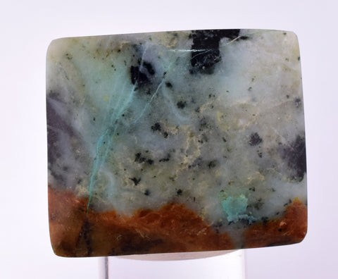 25grs BLUE GREEN SCAPOLITE PERU MARIALITE CHRYSOCOLLA QUARTZ TITANITE BB371