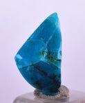 4cts GEM SILICA CHRYSOCOLLA CHALCEDONY POLISHED PERU NEW FIND BB340